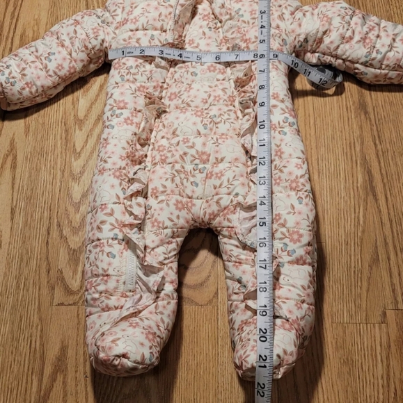 Nicole Miller Bunting Outfit Size: 3-6 Months Hooded Ears 50.00 Rabbit - Picture 4 of 10